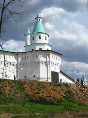 Yeni Kudüs Manastırı kale duvarına watchtower