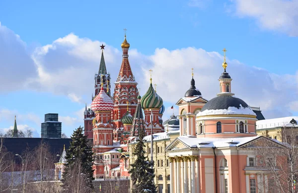 Mosca 2018 Cattedrale Dell Intercessione Costruita Nel 1561 Gli Architetti — Foto Stock