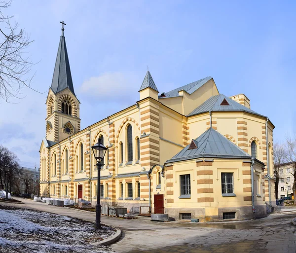 Moszkvai Szent Péter Pál Apostolok Székesegyházát Kossov Építész Építette 1903 — Stock Fotó