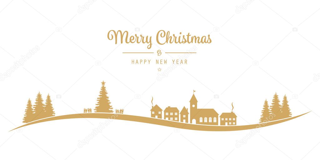 christmas greeting  element icons banner background