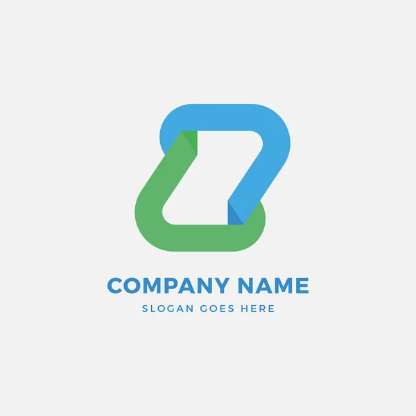 Z Letter Logo Design Template — Stock Vector