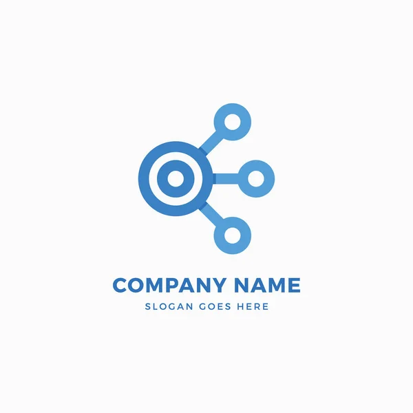 Szablon projektu Logo sieci — Wektor stockowy
