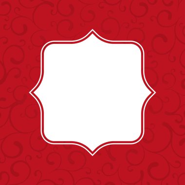 Çerçeveli Süslü Noel Kartı