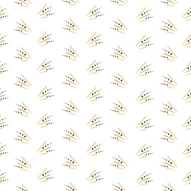 Noktalar ve ışınlarla izole edilmiş beyaz arkaplan