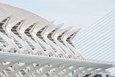 Soyut Mimari Modern ve minimal bina tasarımı.