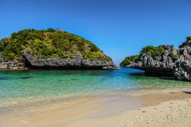 deniz manzara mavi bir güneş günde