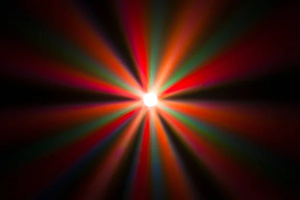 Colourful Laser Light Beams Taken Dark Room — Stock Photo, Image