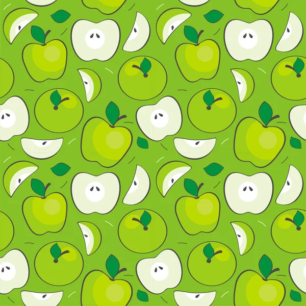 Modèle vectoriel pomme — Image vectorielle