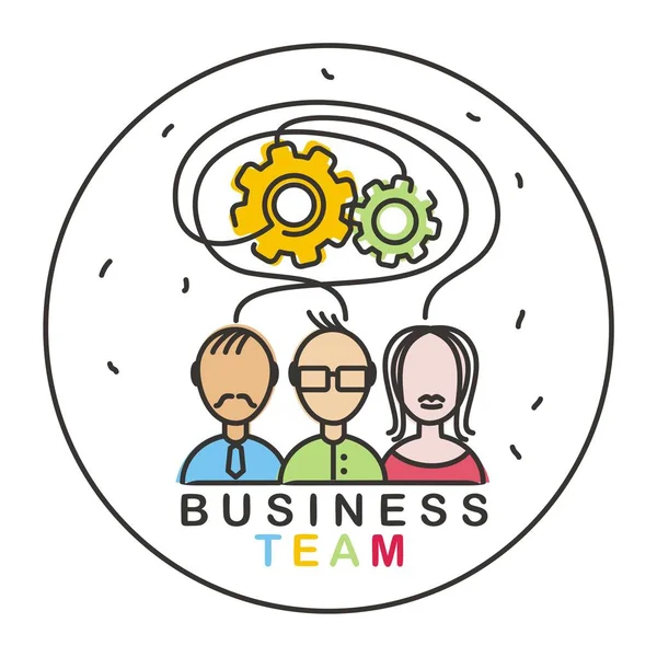 Business team 01 — Stock Vector