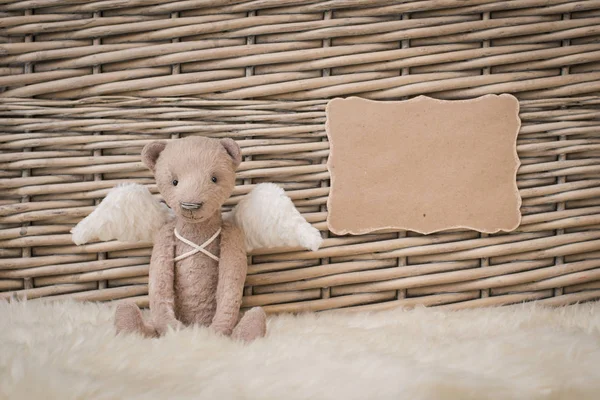 Αρκουδάκι teddy κενή φόρμα — Φωτογραφία Αρχείου