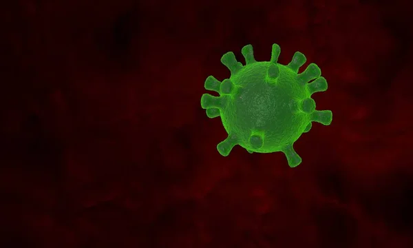 Virus microscopisch onderzoek — Stockfoto
