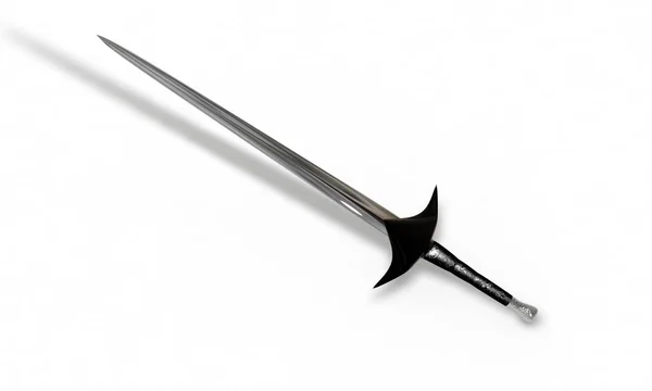 Three-dimensional sword study background — Stock Photo, Image