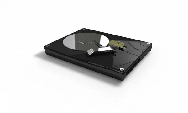 Üç boyutlu sabit disk arka plan çalışması 