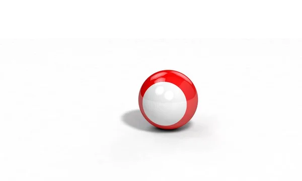 Üç boyutlu bilardo topu arka plan çalışması 