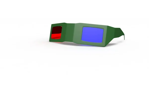 Gafas 3d modelo 3d render —  Fotos de Stock