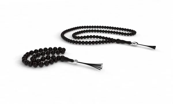 Tasbih 33 99 的背景下，3d 渲染 — 图库照片