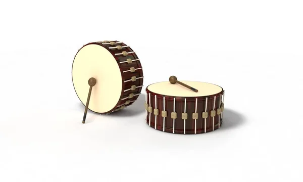Ramazan davul arka plan, 3d render