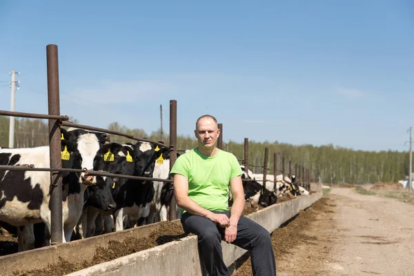 Industria agraria, ganadería, ganadería y ganadería — Foto de Stock