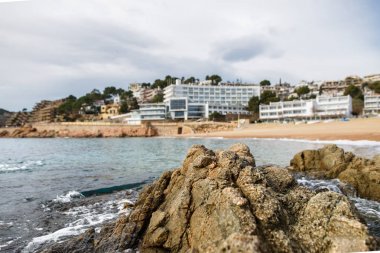 vahşi güzel sahil şeridi