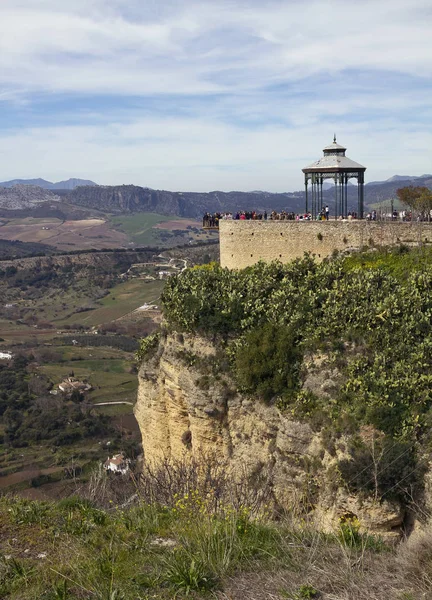 Ronda viewpoints of Mirador de Aldehuela and Balcon del Cono — Stock Photo, Image