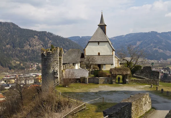 Saint Peter Church of Friesach — Stock Photo, Image