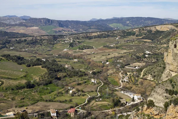 Beautiful countryside and mountains around Ronda — Stock Photo, Image