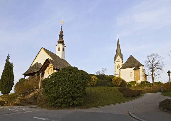 Zwei Kirchen von Maria wert — Stockfoto