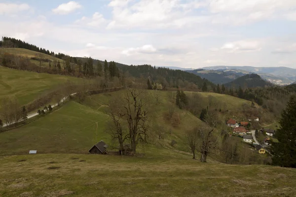 Brohm ve Helpter hills — Stok fotoğraf