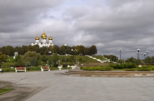 Millennium Park of Yaroslavl — Stock Photo, Image