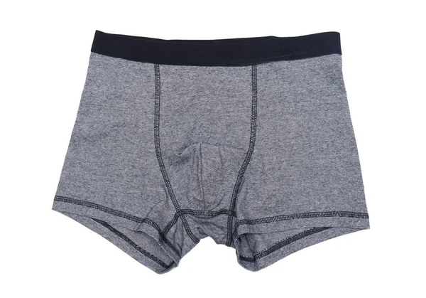 Boxershorts isolerat på den vita bakgrunden — Stockfoto