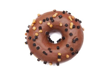 Beyaz arka plan üzerinde izole poğaça