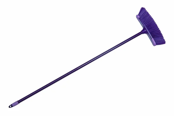 Cleaning broom isolated on the white background — Stock Photo, Image