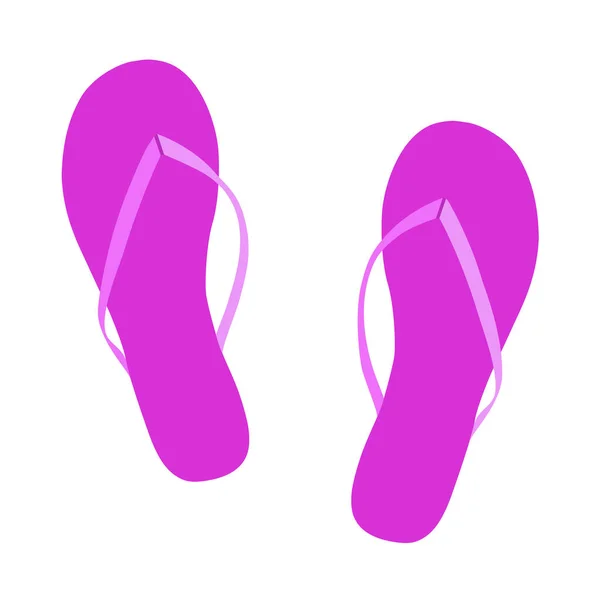 Flip Flops Vector Illustration — Stock Vector