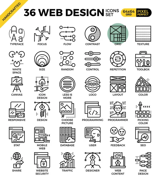 Web tasarım simgeleri