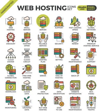 web hosting simgeler
