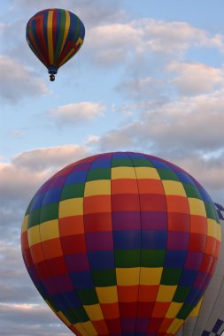 Şafakta 2016 Adirondack sıcak hava balon Festivali açılışında balon