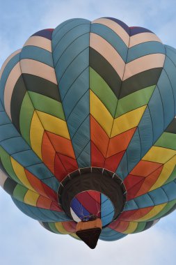 Şafakta 2016 Adirondack sıcak hava balon Festivali açılışında balon