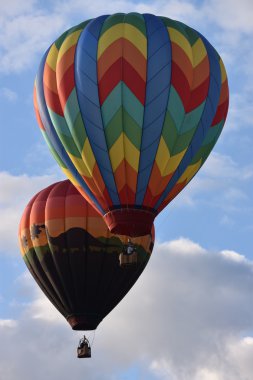 Şafakta 2016 Adirondack sıcak hava balon Festivali açılışında balon