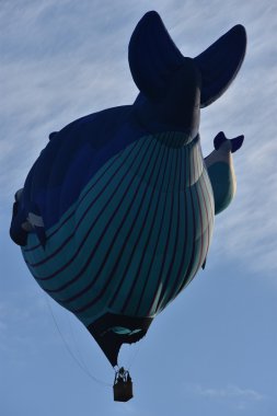 Şafakta 2016 Adirondack sıcak hava balon Festivali açılışında balon