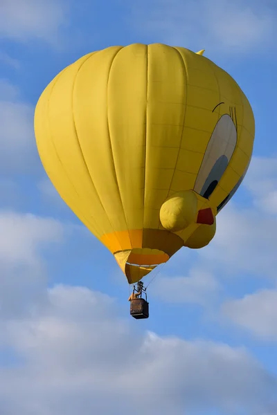 Ballongsläppet i gryningen på festivalen 2016 Adirondack varmluft ballong — Stockfoto