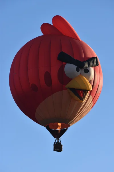 Ballongsläppet i gryningen på festivalen 2016 Adirondack varmluft ballong — Stockfoto