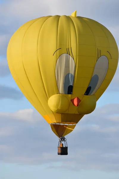 Balonu premiery o świcie w 2016 Adirondack Hot Air Balloon Festival — Zdjęcie stockowe