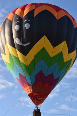 Şafakta 2016 Adirondack sıcak hava balon Festivali açılışında balon
