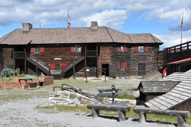 Fort William Henry, Lake George, New York 'ta.