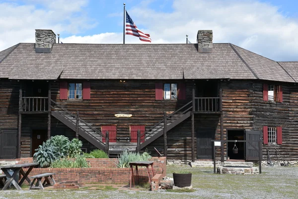 Fort William Henry in Lake George, New York — Stock Photo, Image