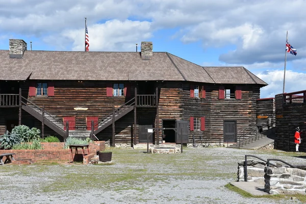 Fort William Henry v Lake George, New York — Stock fotografie