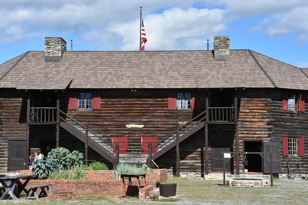 Fort William Henry in Lake George, New York — Stock Photo, Image