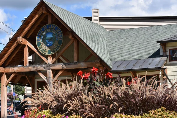 Lake George Sep Visitors Center Lake George New York Seen — Stock Photo, Image