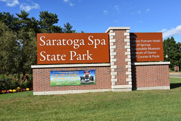 Saratoga Springs Sep Saratoga Spa State Park Ciudad Saratoga Springs — Foto de Stock