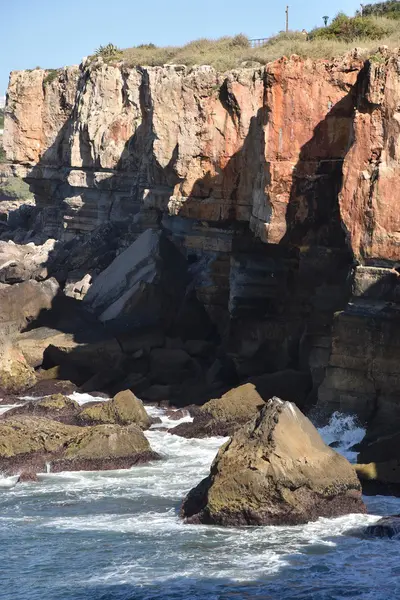 Boca do Inferno (en portugués, boca del infierno) en Portugal — Foto de Stock